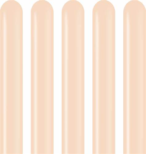 Kalisan Twisting Balloons White Sand 50ct