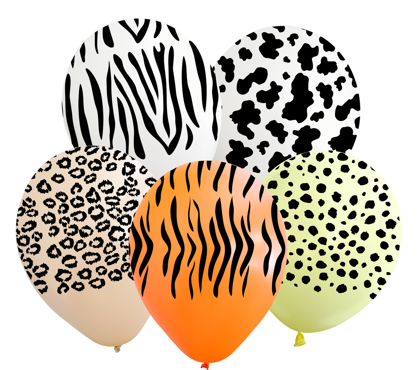 Kalisan 12" Safari Theme Mix Latex