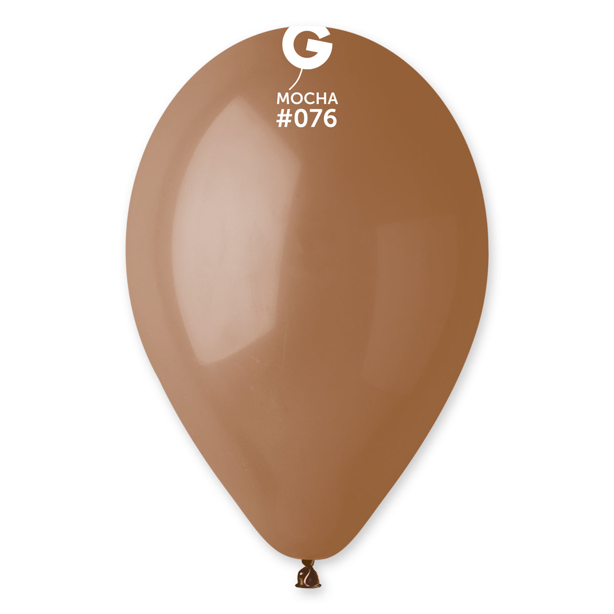 Gemar 12" Latex Mocha 50PC