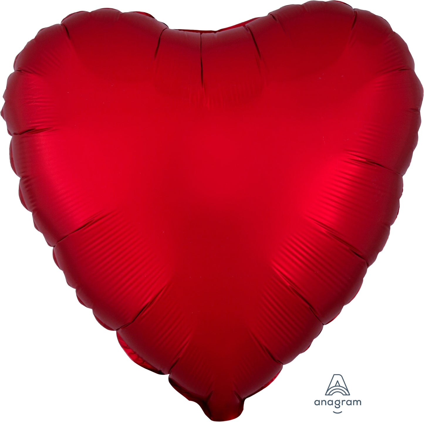 Shimmering Matte Heart Foil 17"