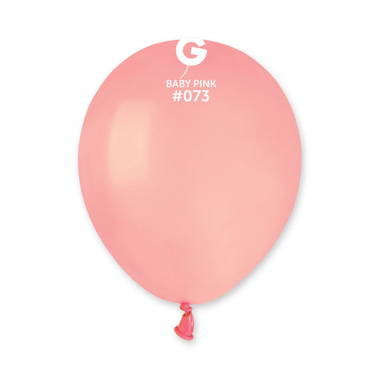 Gemar 5" Latex Baby Pink 100PC (#073)