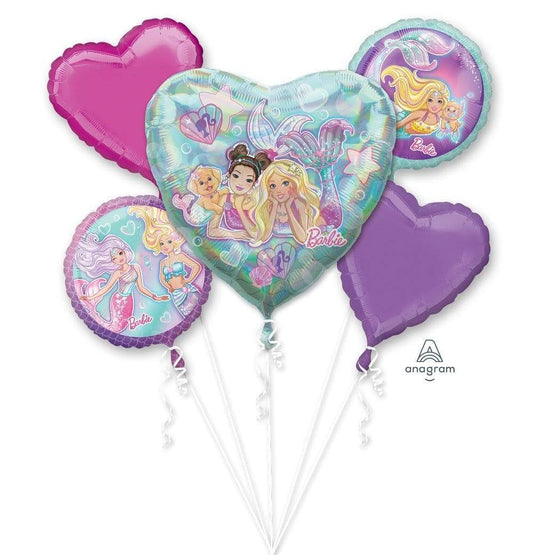 Barbie Dreamtopia Ballon Bouquet 5PC