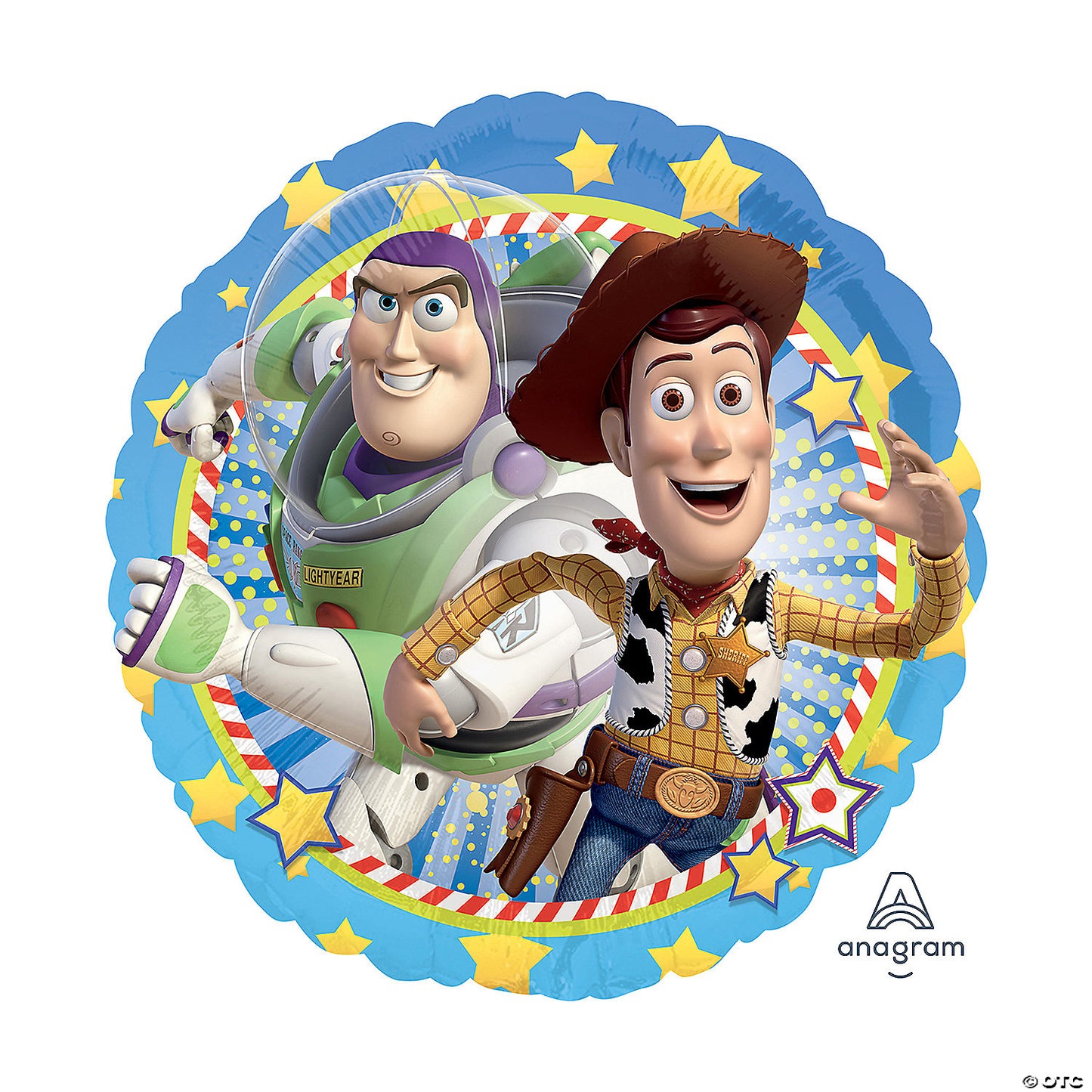 17" Woody and Buzz Foil