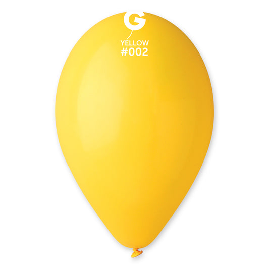 Gemar 19" Latex  Yellow 25PC (#002)